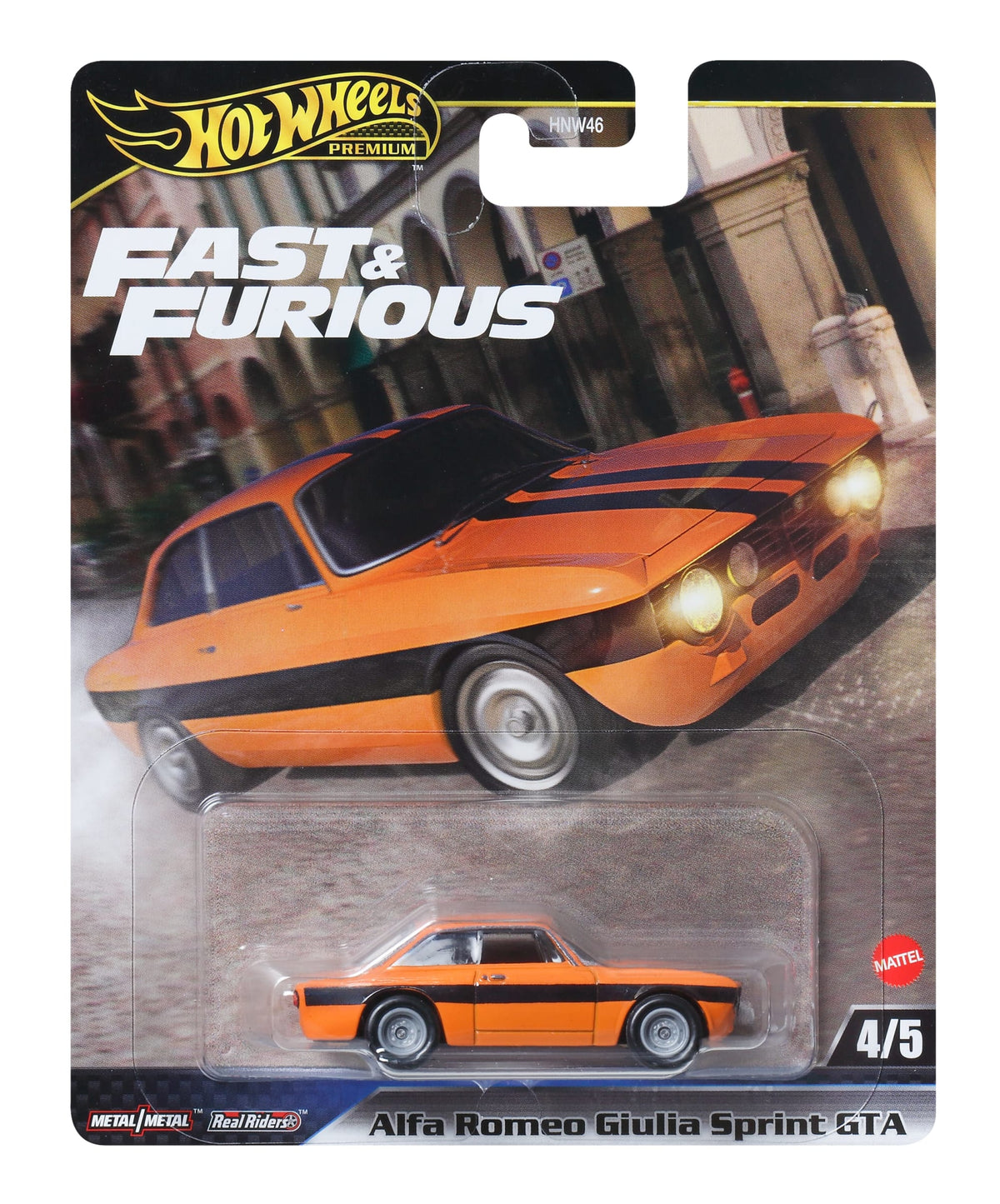 Hot Wheels Collector Vehículo de Colección Alfa Romeo Guilia Sprint GTA