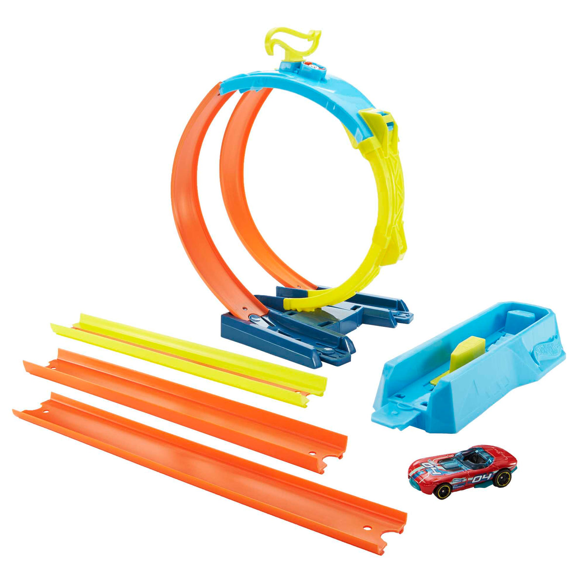 Hot Wheels Track Builder Unlimited Coffret Double Looping