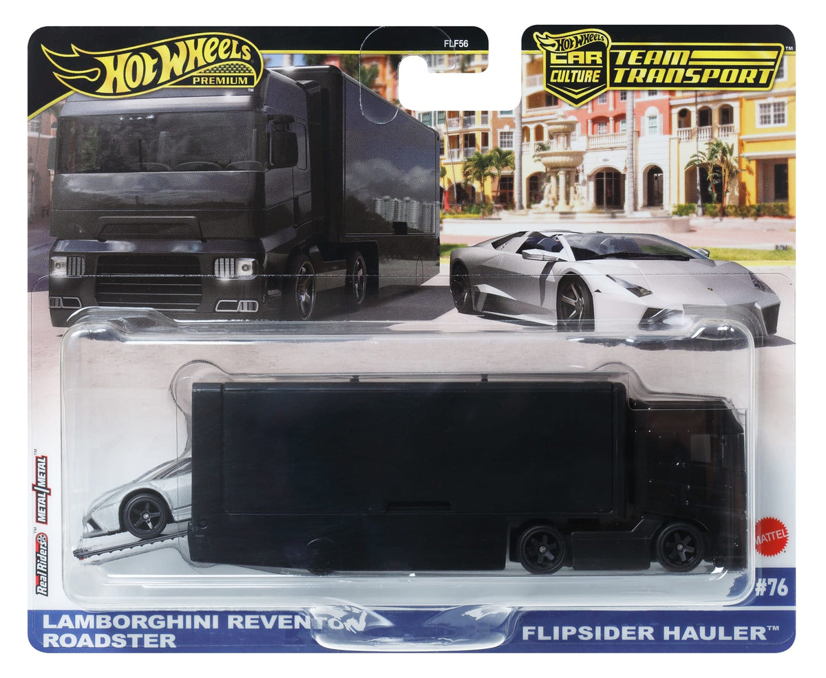 Hot Wheels Collector Vehículo de Colección Auto Transportador Lamborghini Reventon Spyder