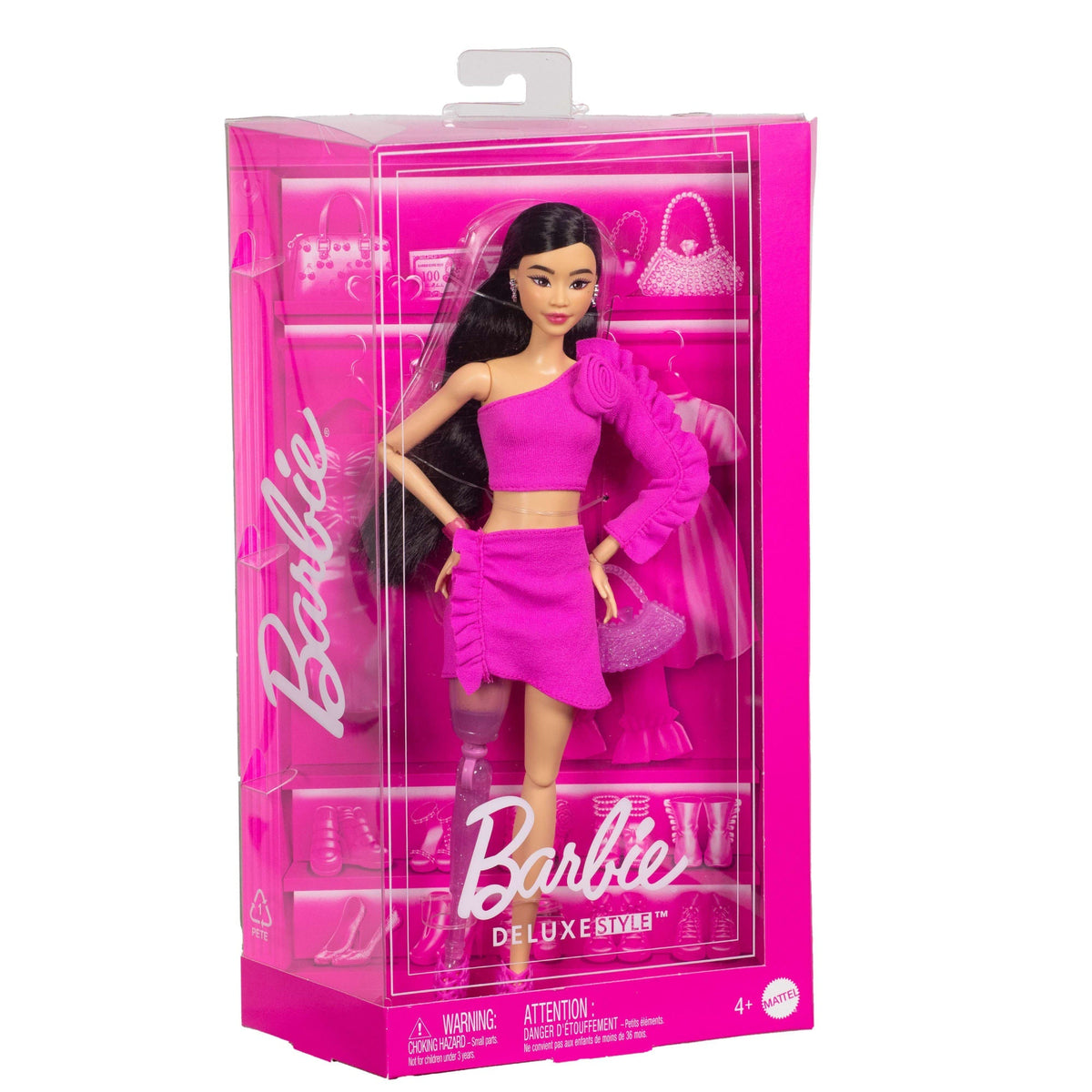 Barbie Fashionista Muñeca Deluxe Pierna Prostética