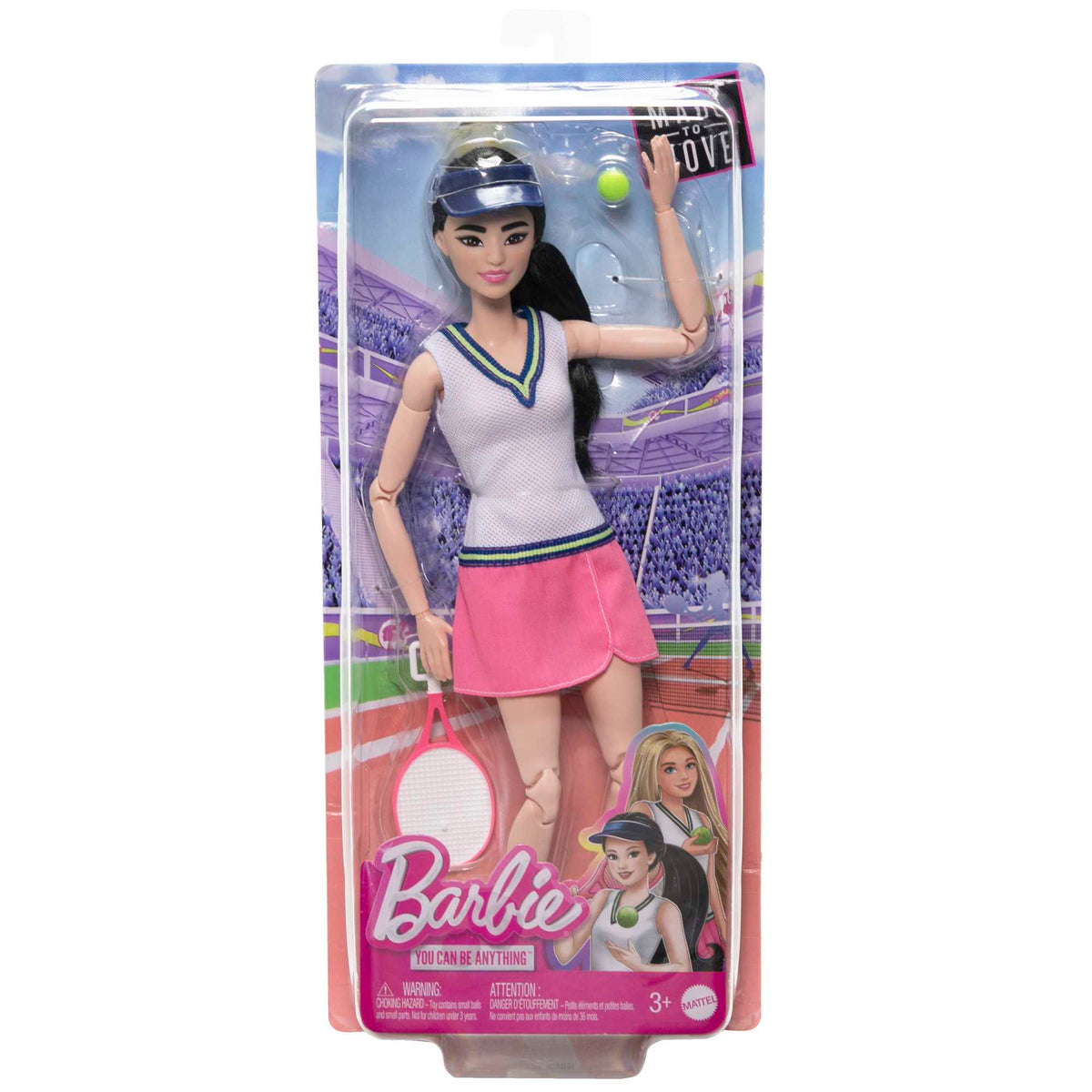 Barbie Profesiones Muñeca Jugadora de Tenis