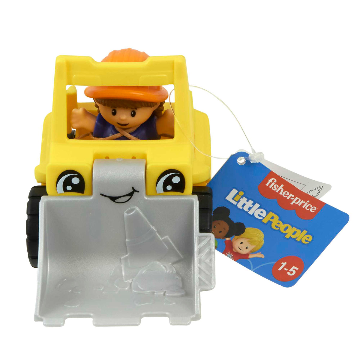 Fisher-Price Little People Bulldozer et Figurine, 2Éléments