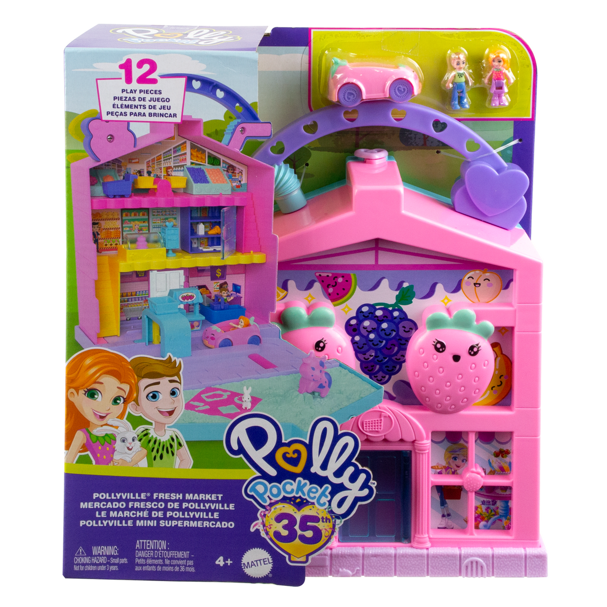 Polly Pocket Pollyville Le Marché