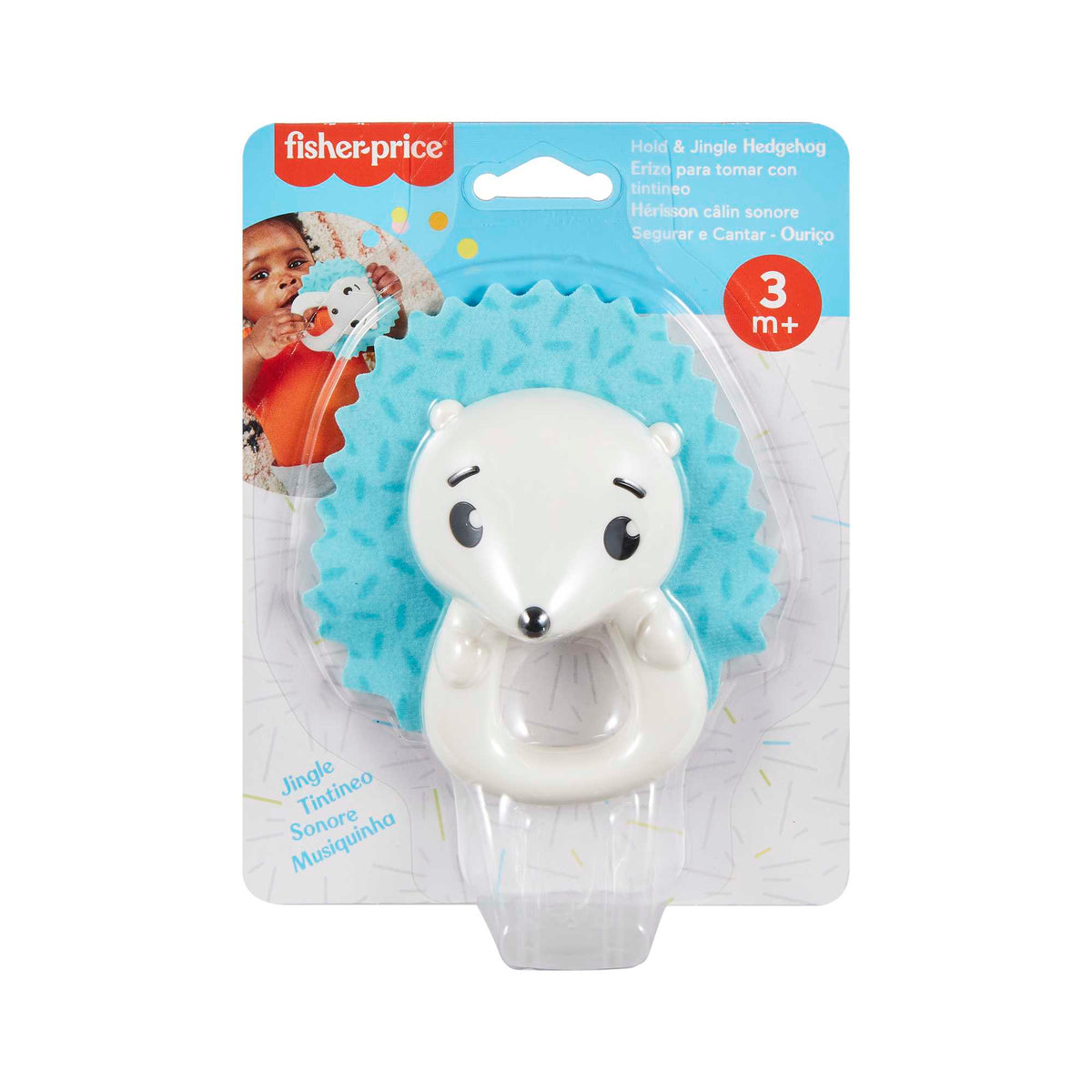 Fisher-Price Baby Chocalho para Bebês Sensimals Ouriço