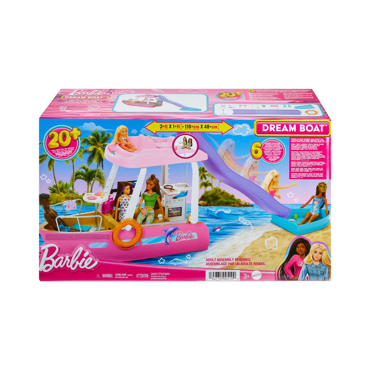 Barbie Set de Juego Yate de los Sueños