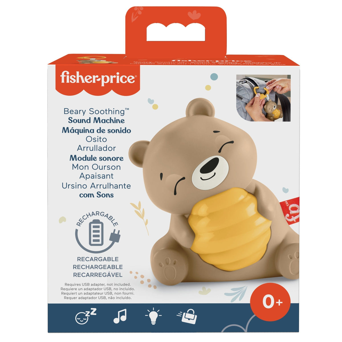 Fisher-Price Module Sonore Mon Ourson Apaisant, Minuterie Personnal.