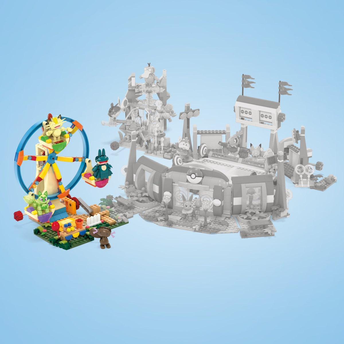 Mega Pokémon-Coffret La Grande Roue-Jouet à Construire