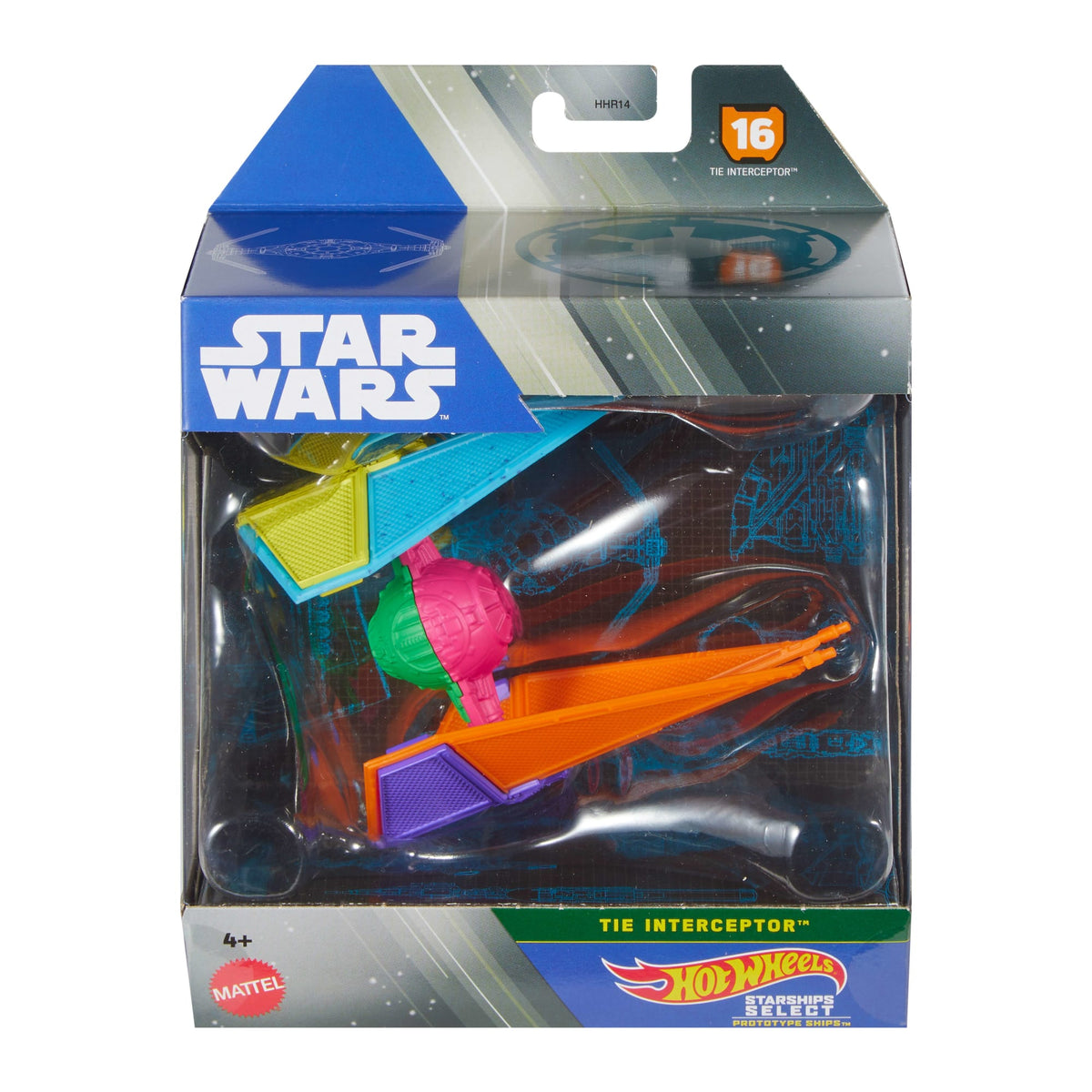 Hot Wheels Collector Veículo de Brinquedo Star Wars TIE Interceptor