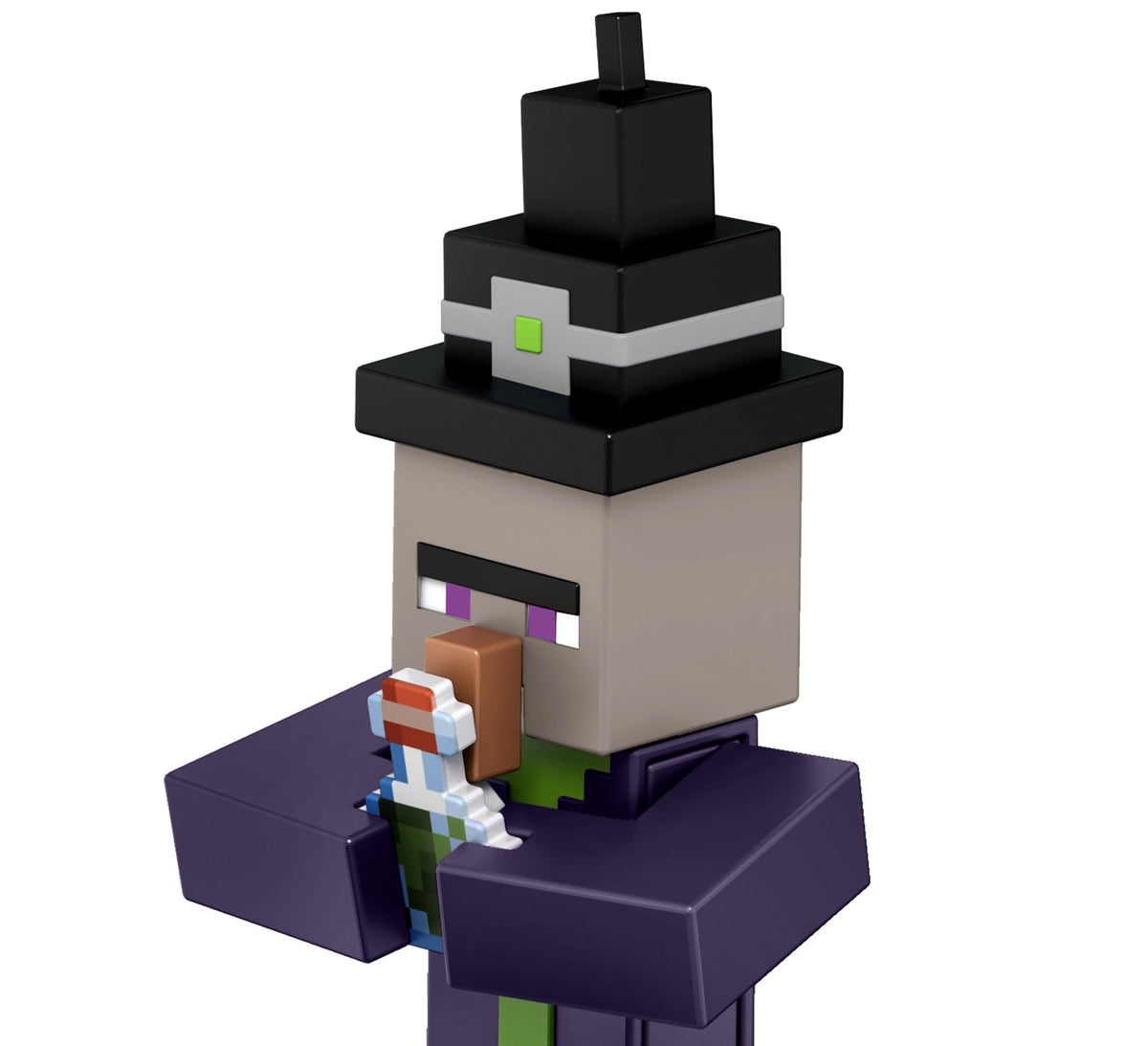 Minecraft Vanilla Figura de Ação Bruxa 3.25