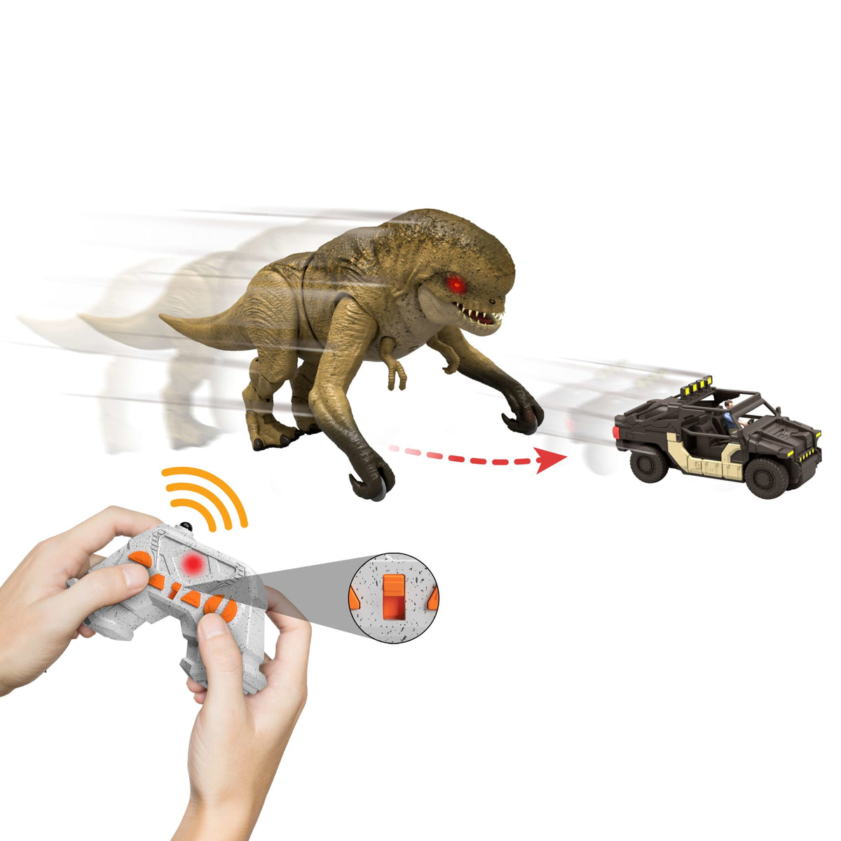 Jurassic World Juguete Villano RC