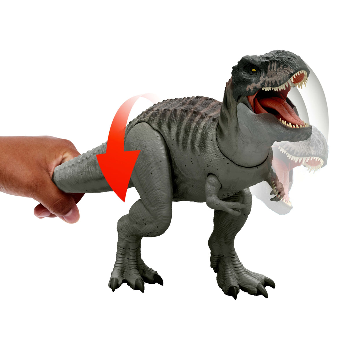 Jurassic World-Figurine Articulée Tyrannosaure Furieux Prédateur