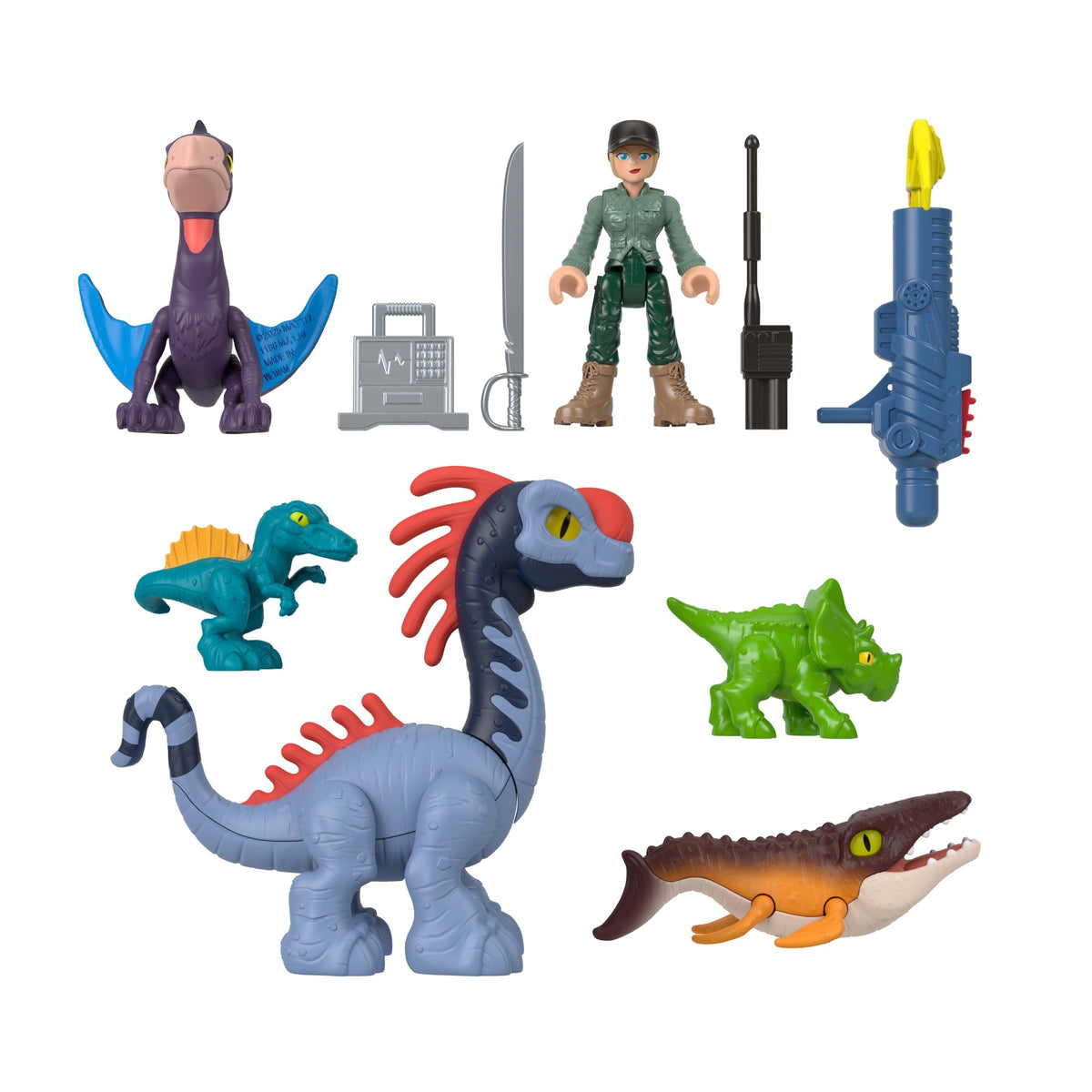 Fisher-Price-Multipack Dinosaures Air, Mer, Terre Imaginext
