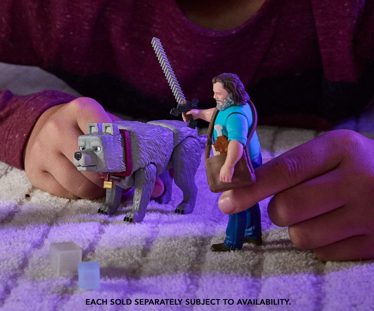 Minecraft La Película Figura de Acción Steve de 4 pulgadas