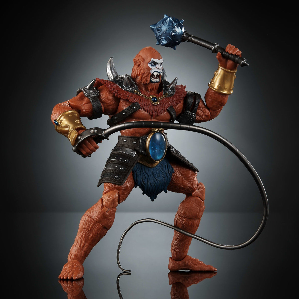 Masters Of The Universe Masterverse New Eternia Beast Man Action Figure, MOTU Toy, 30 Articulations
