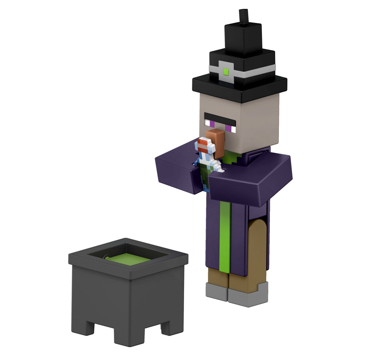 Minecraft Vanilla Figura de Ação Bruxa 3.25