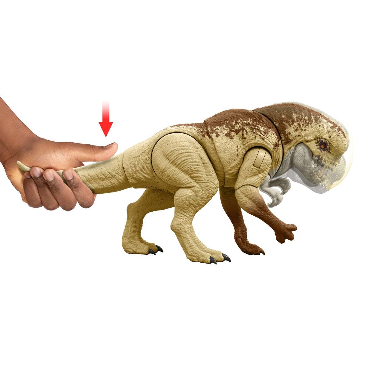 Jurassic World Dinossauro de Brinquedo Rebirth Vilão com Som