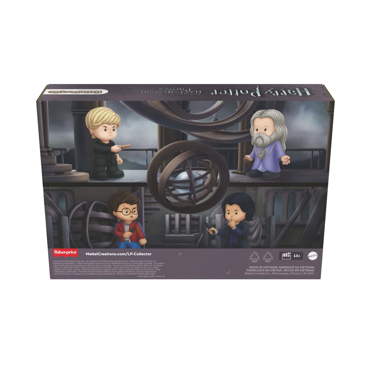 Little People Collector Figura de Brinquedo Pacote do Harry Potter Enigma do Príncipe