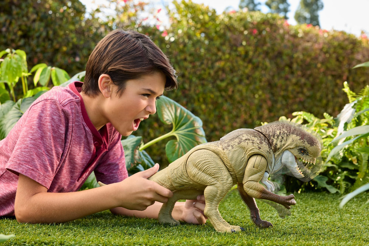 Jurassic World Dinossauro de Brinquedo Rebirth Vilão com Som