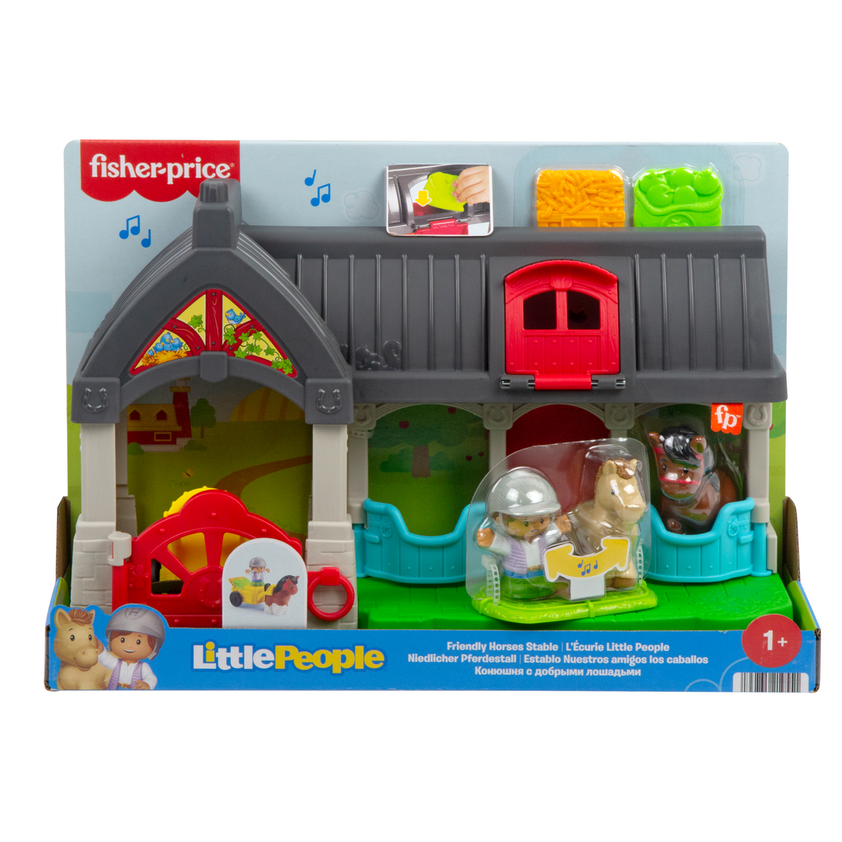 Little People Juguete para Bebés Establo de Animalitos