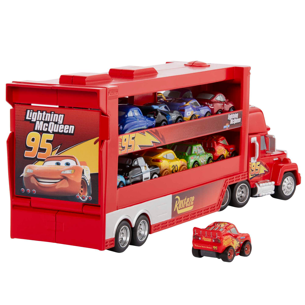 Disney Pixar Cars Mack Mini Racers Hauler