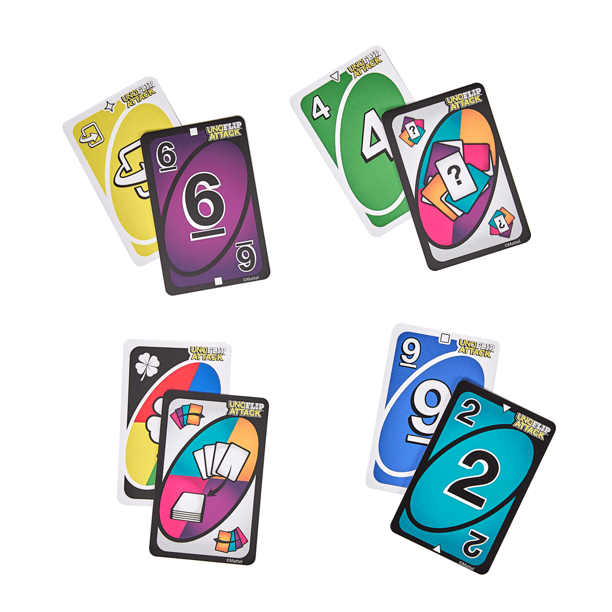 UNO Juego de Mesa Flip Attack