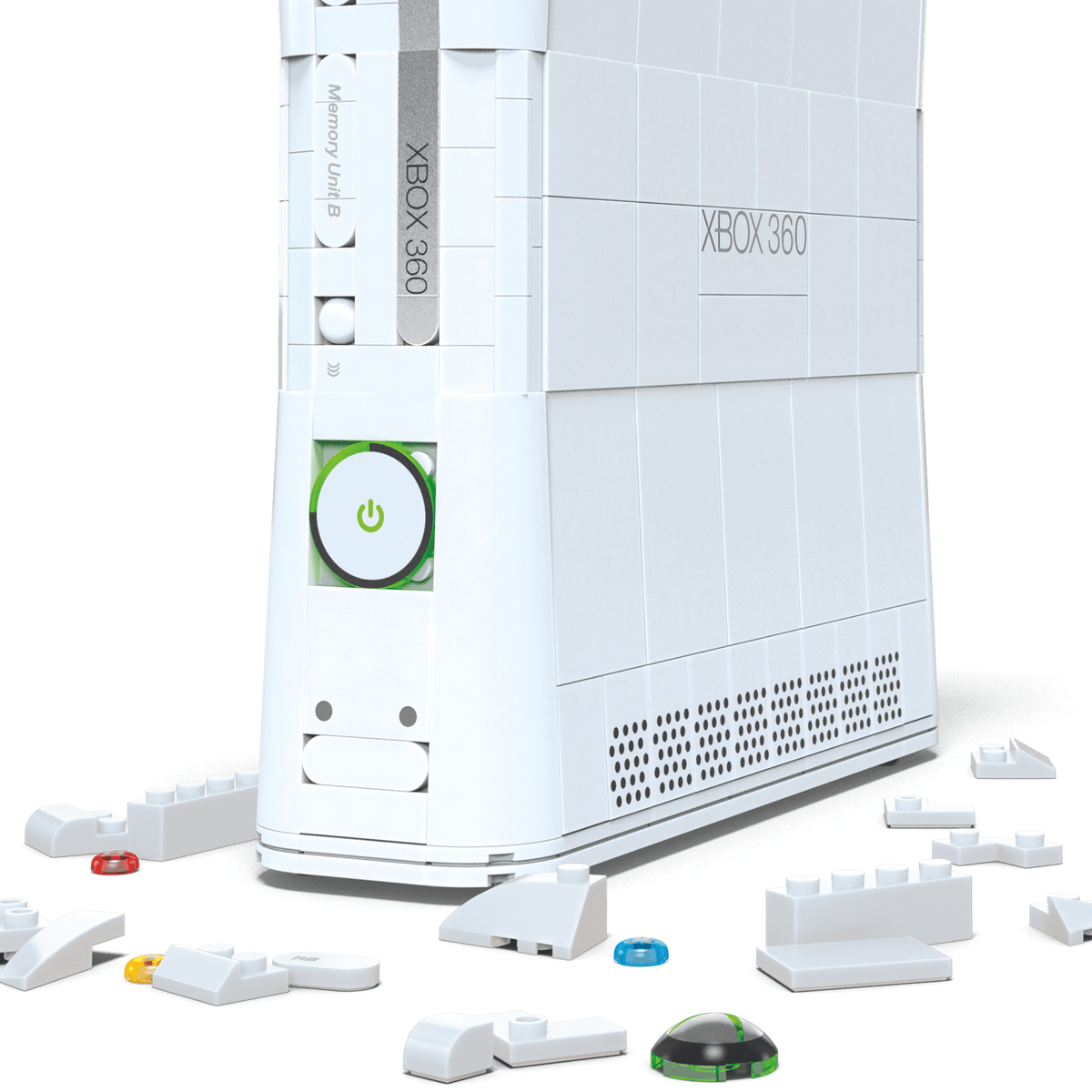 Mega  Xbox360 de Microsoft  Réplique de Coll., Voyants (1342 Pces)