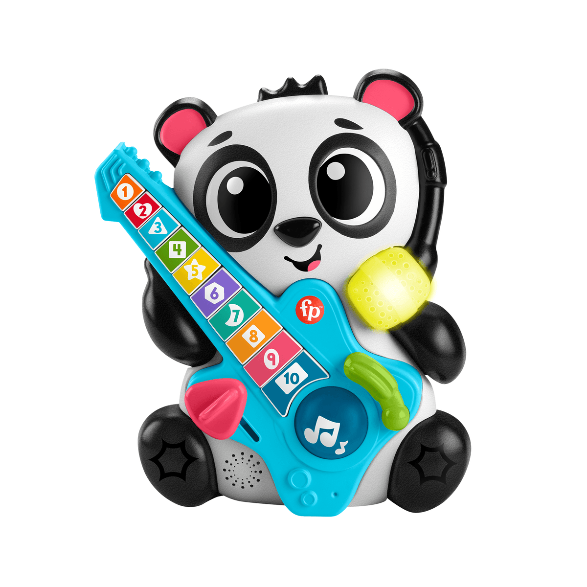 Fisher-Price Brinquedo para Bebês Esquadrão Musical Panda Vamos Contar Juntos