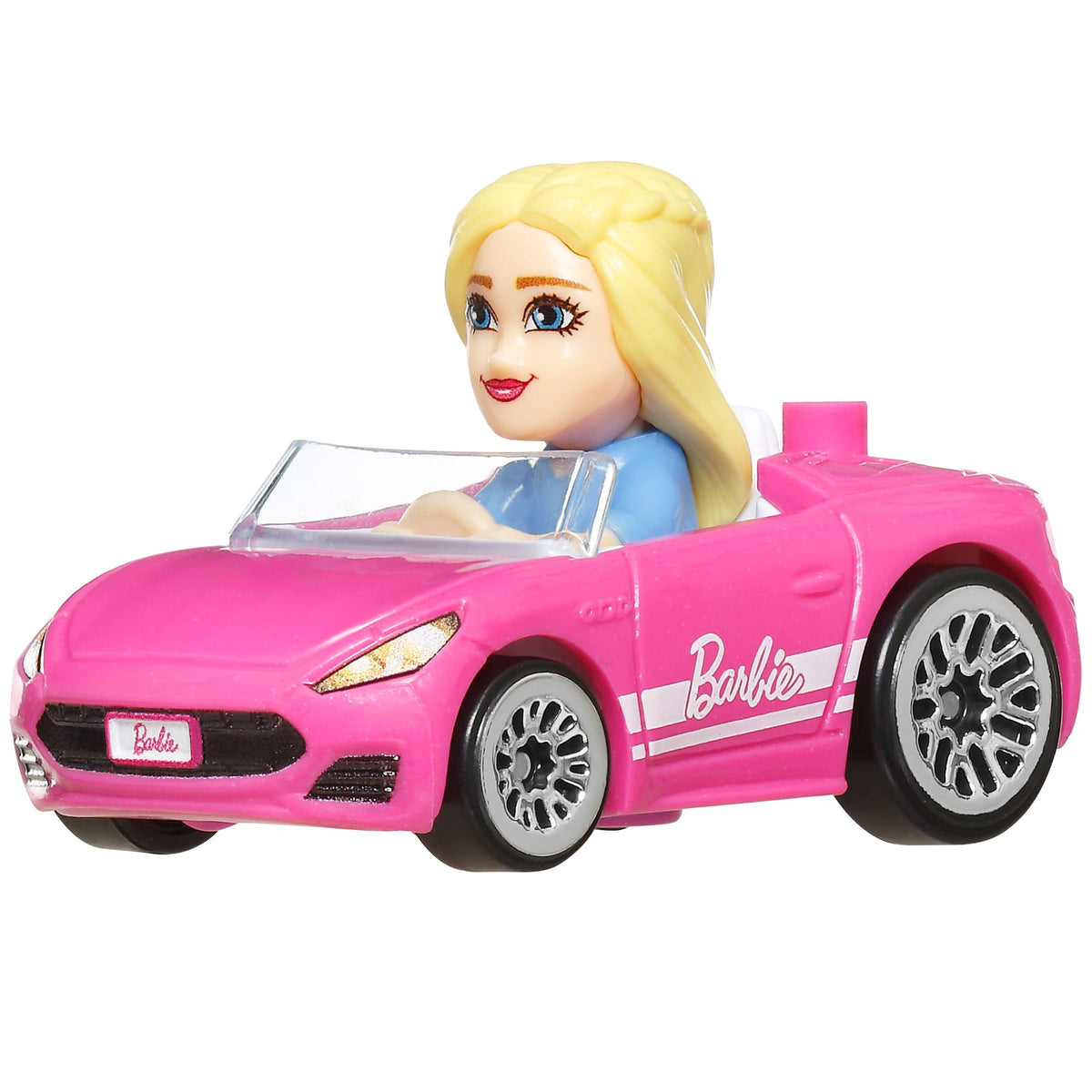 Hot Wheels Racerverse Barbie 3-Pack, Set Of 3 Die-Cast Toy Cars With Non-Removable Figures