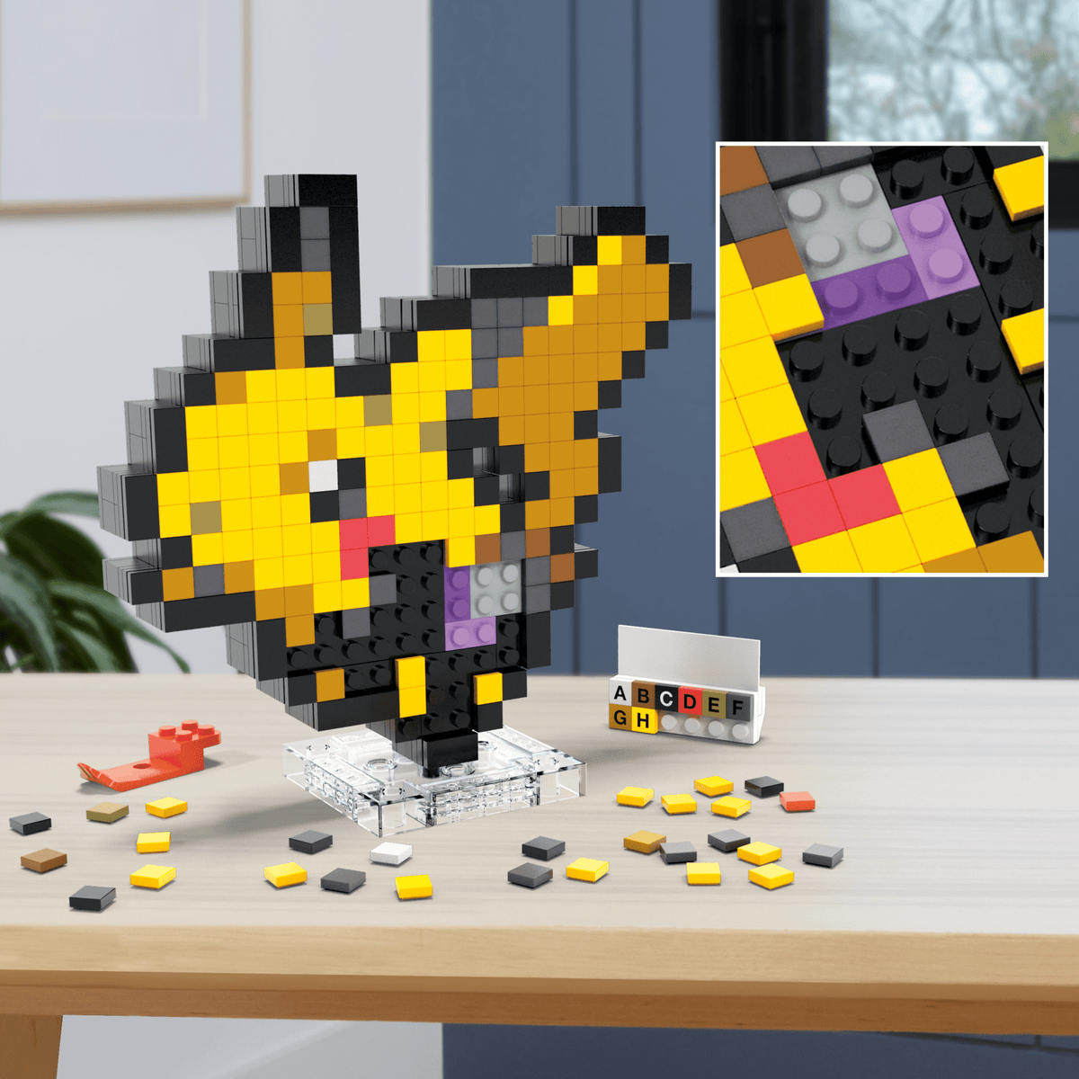 Mega  Pokémon  Coffret de Construction  Pikachu (400 Pces), Rétro