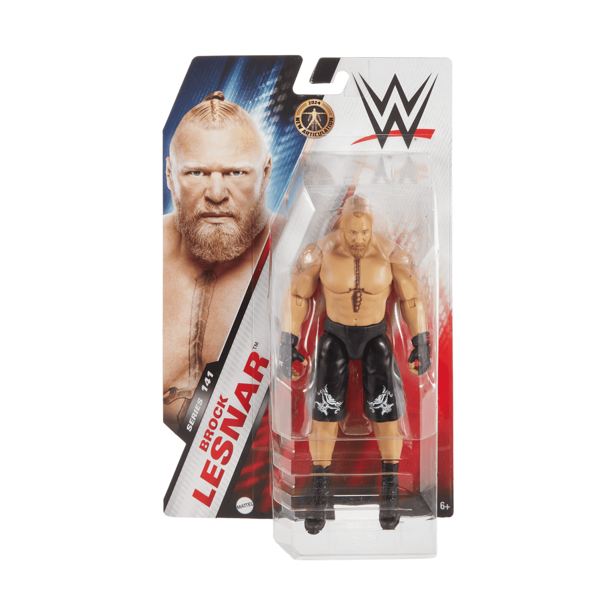 Wwe Figurine Articulée 15,24Cm (6Po) Brock Lesnar, de Collection