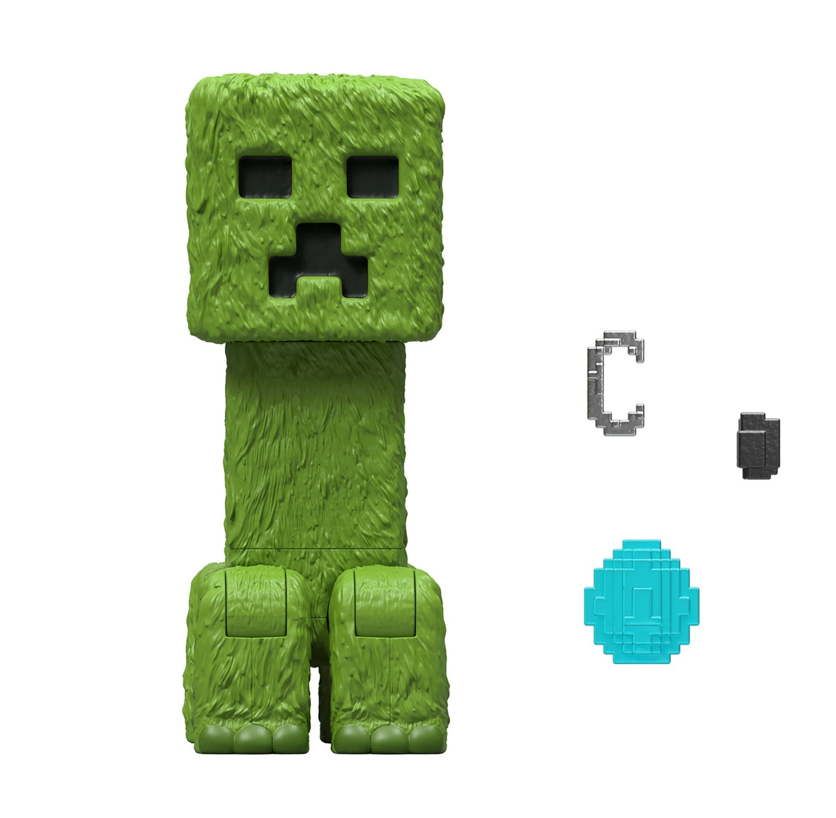 Minecraft o Filme Figura de Ação Creeper de 4 polegadas