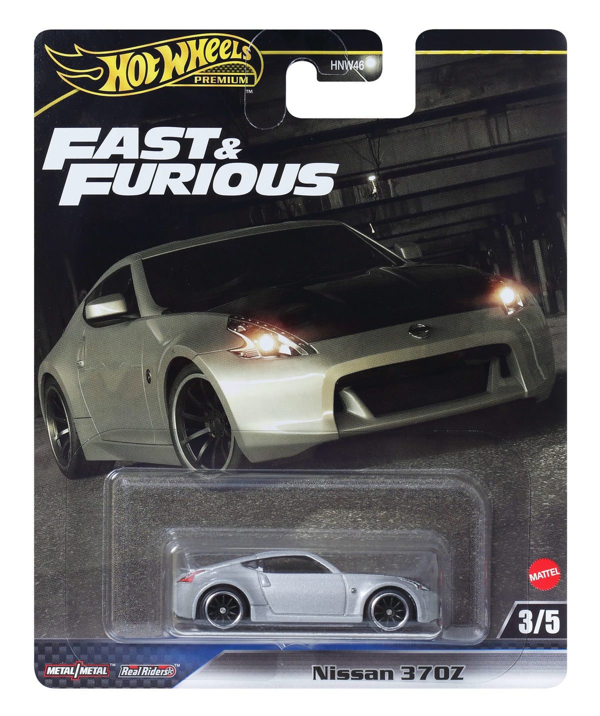 Hot Wheels Collector Vehículo de Colección Auto Fast & Furious Nissan 370Z