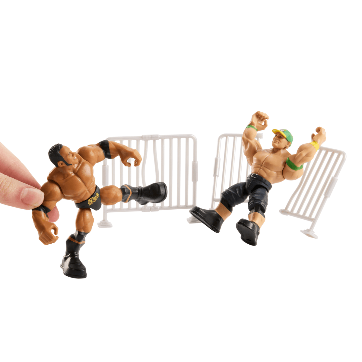 Wwe®  Knuckle Crunchers™  Figurine Articulée et Access.  The Rock®