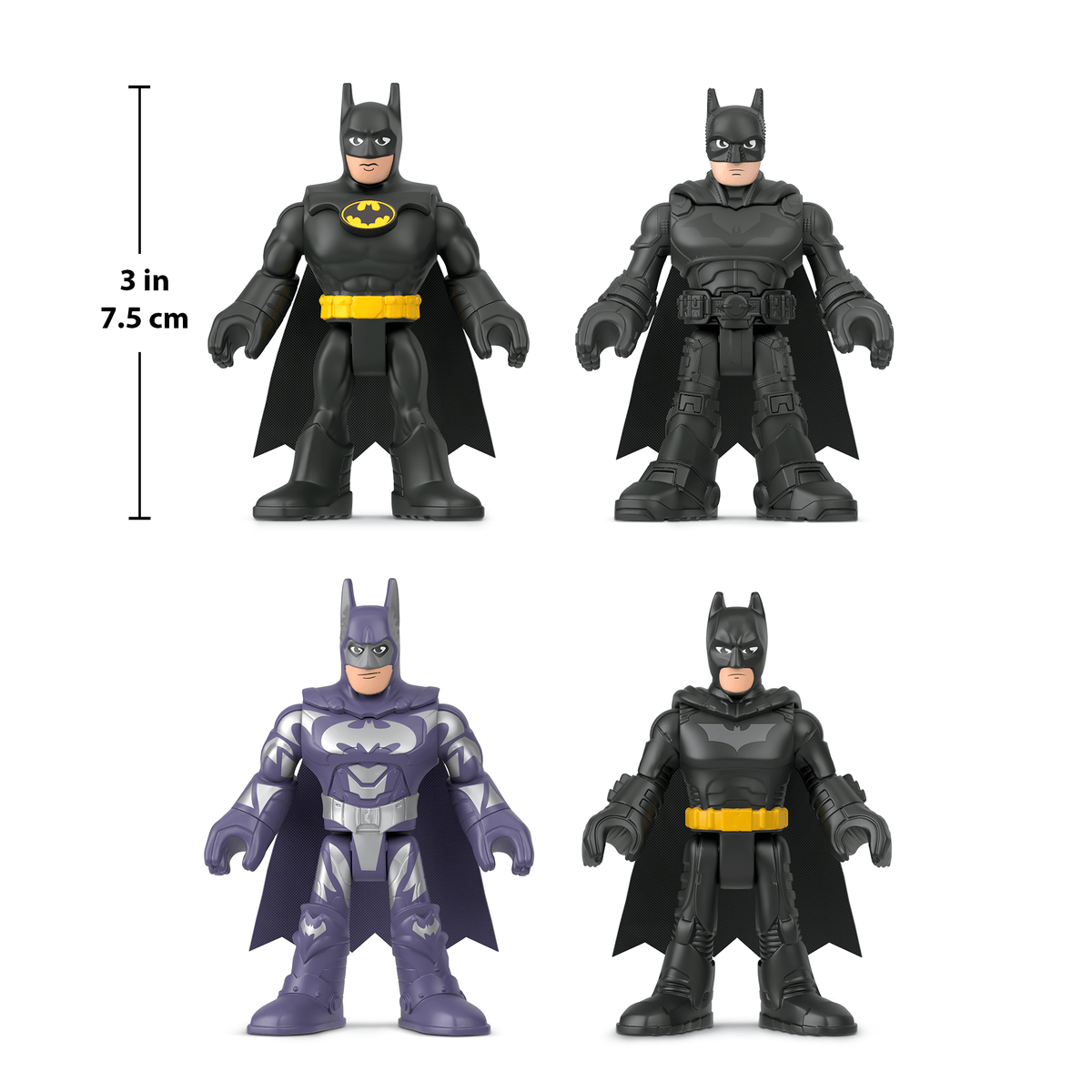 Imaginext DC Super Friends Batman 85th Anniversary Set With 4 Movie Figures