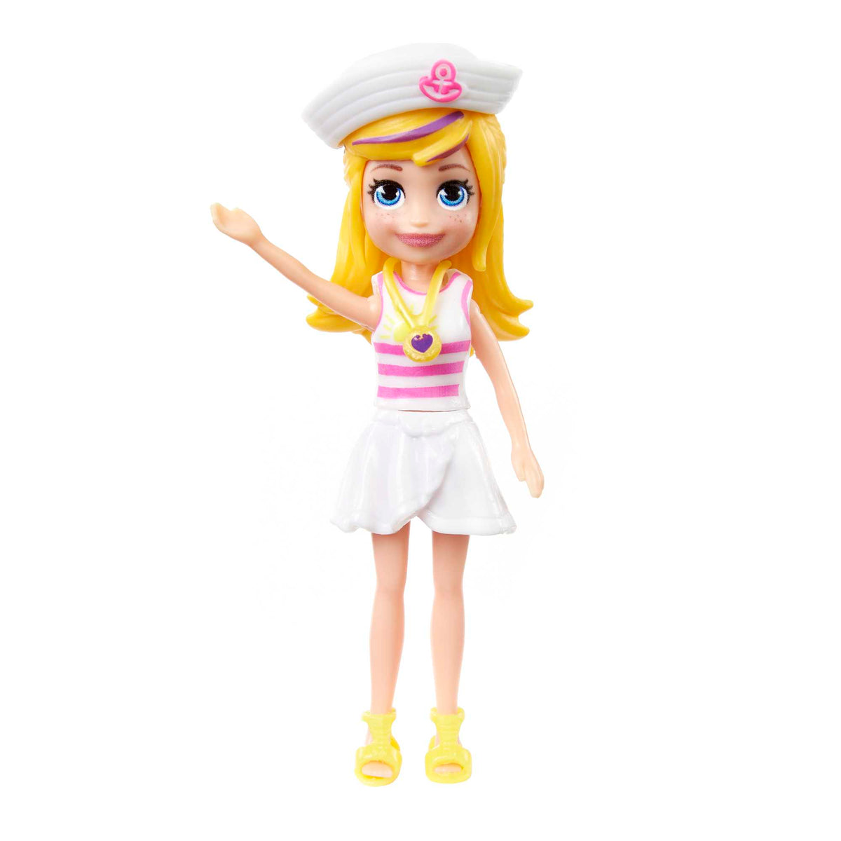 Polly Pocket Coffret Style en Vogue, 4 Poupées de 7,62 Cm, Tenues