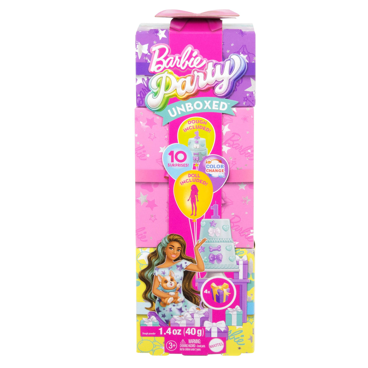 Barbie-Barbie Cadeau Surprise-Coffret Fête D’Anniversaire