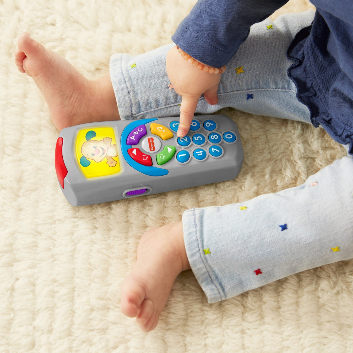 Fisher-Price Rires et Éveil La Télécommande de Puppy Édition Anglaise