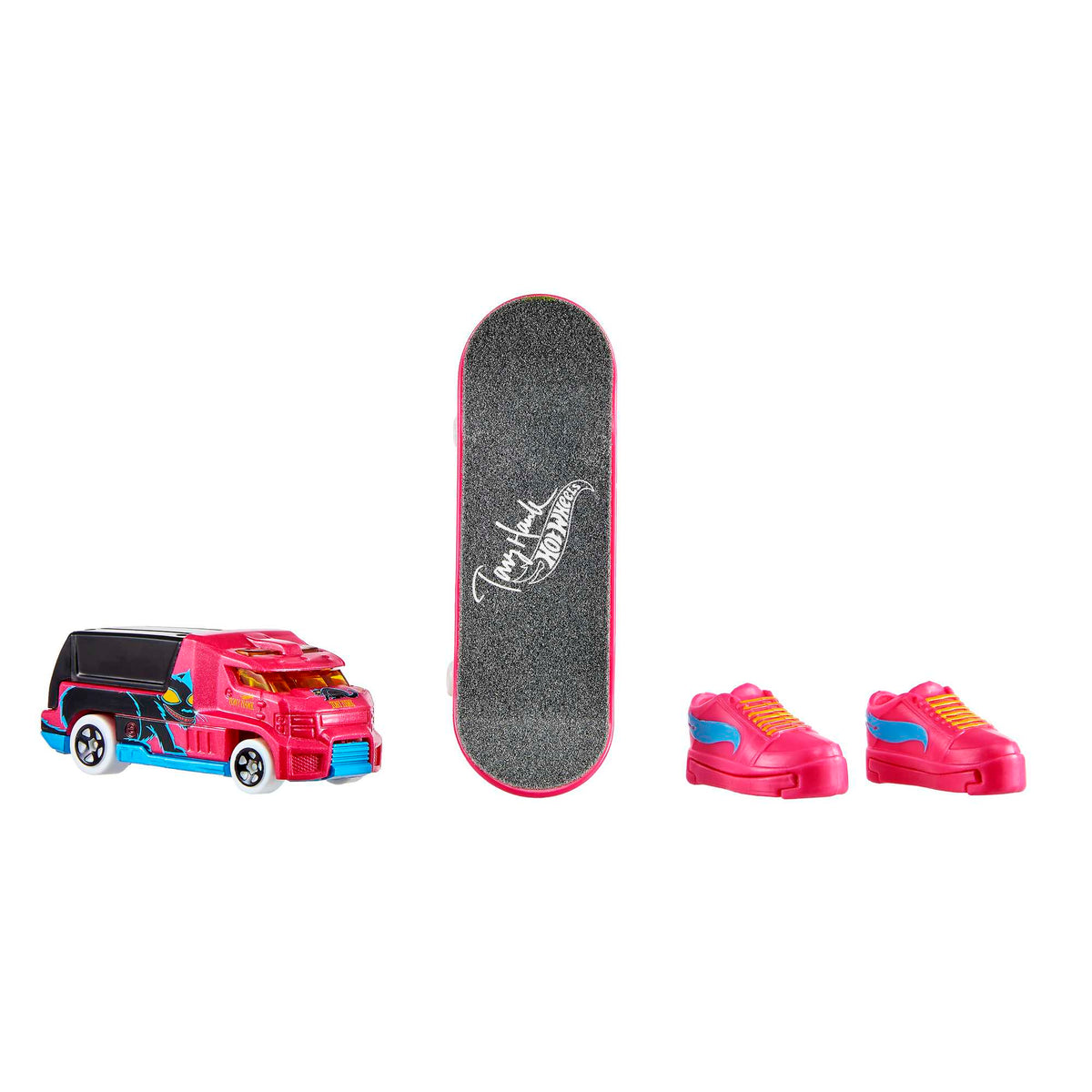 Hot Wheels Skate Vehículo de Juguete Patineta de Colección ANIMAL ATTACK™ + HW RAPID RESPONSE™ con Diecast