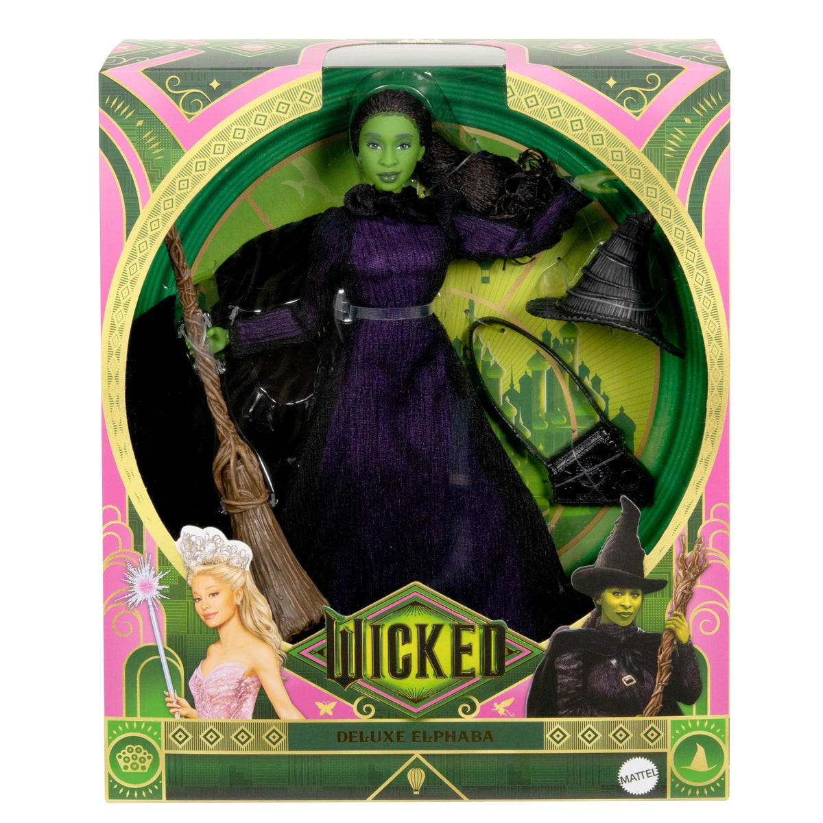 Universal Pictures Wicked  Poupée Mode de Luxe et Acc.  Elphaba - Bientôt Disponible