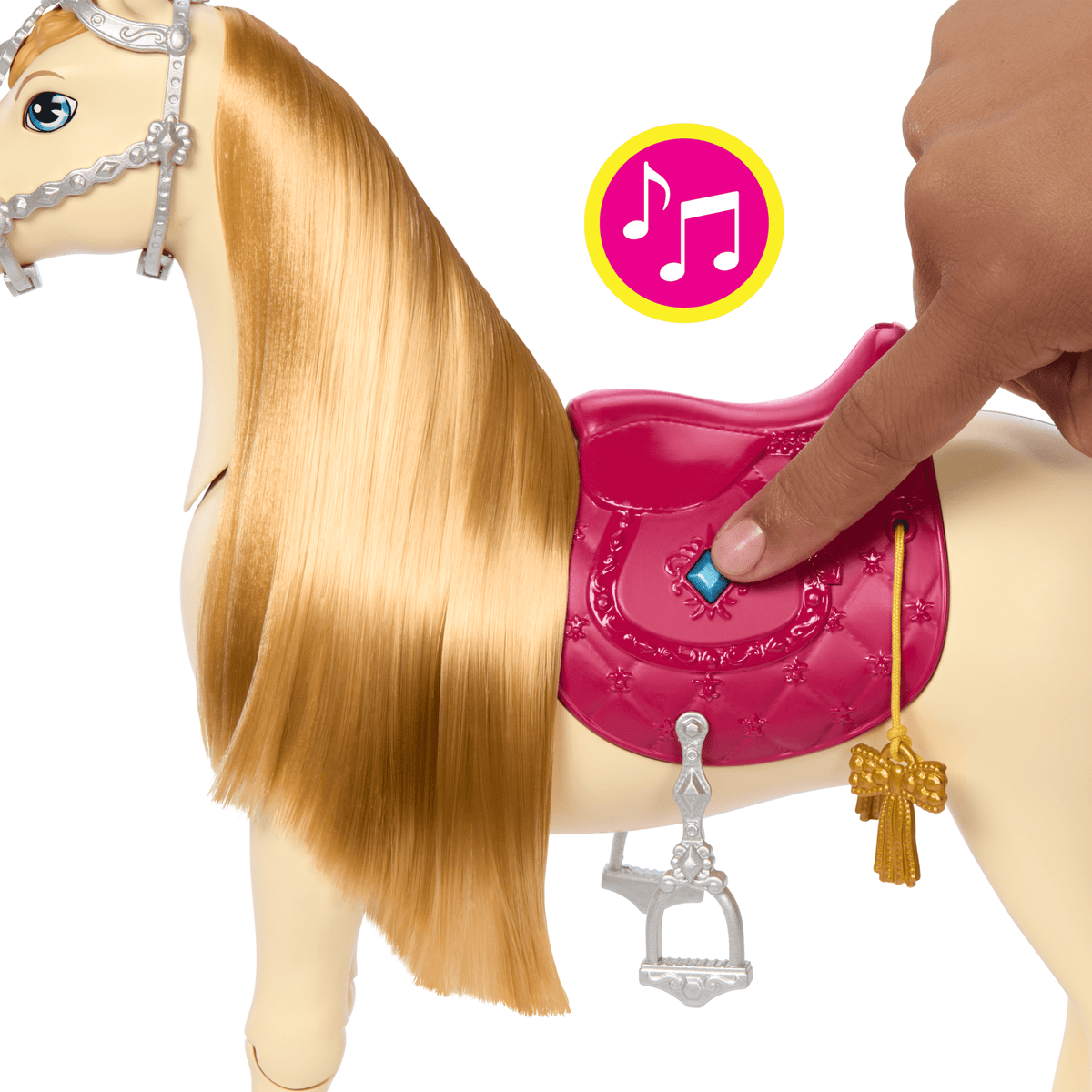 Barbie Detective La Gran Carrera de Caballos Set de Juego Caballo con Accesorios