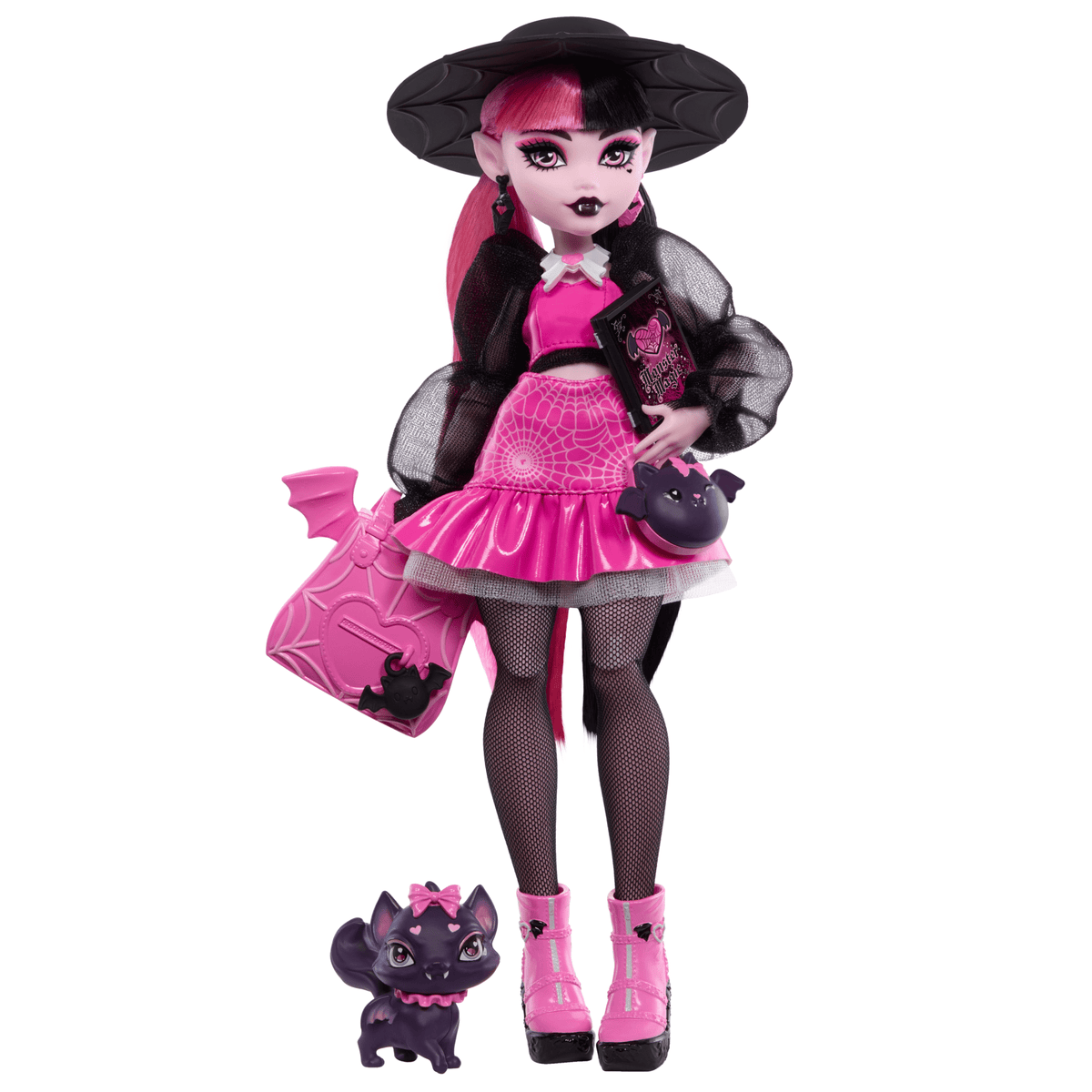 Monster High  Poupée Mode  Draculaura Avec Comte Fabuleux, Access.