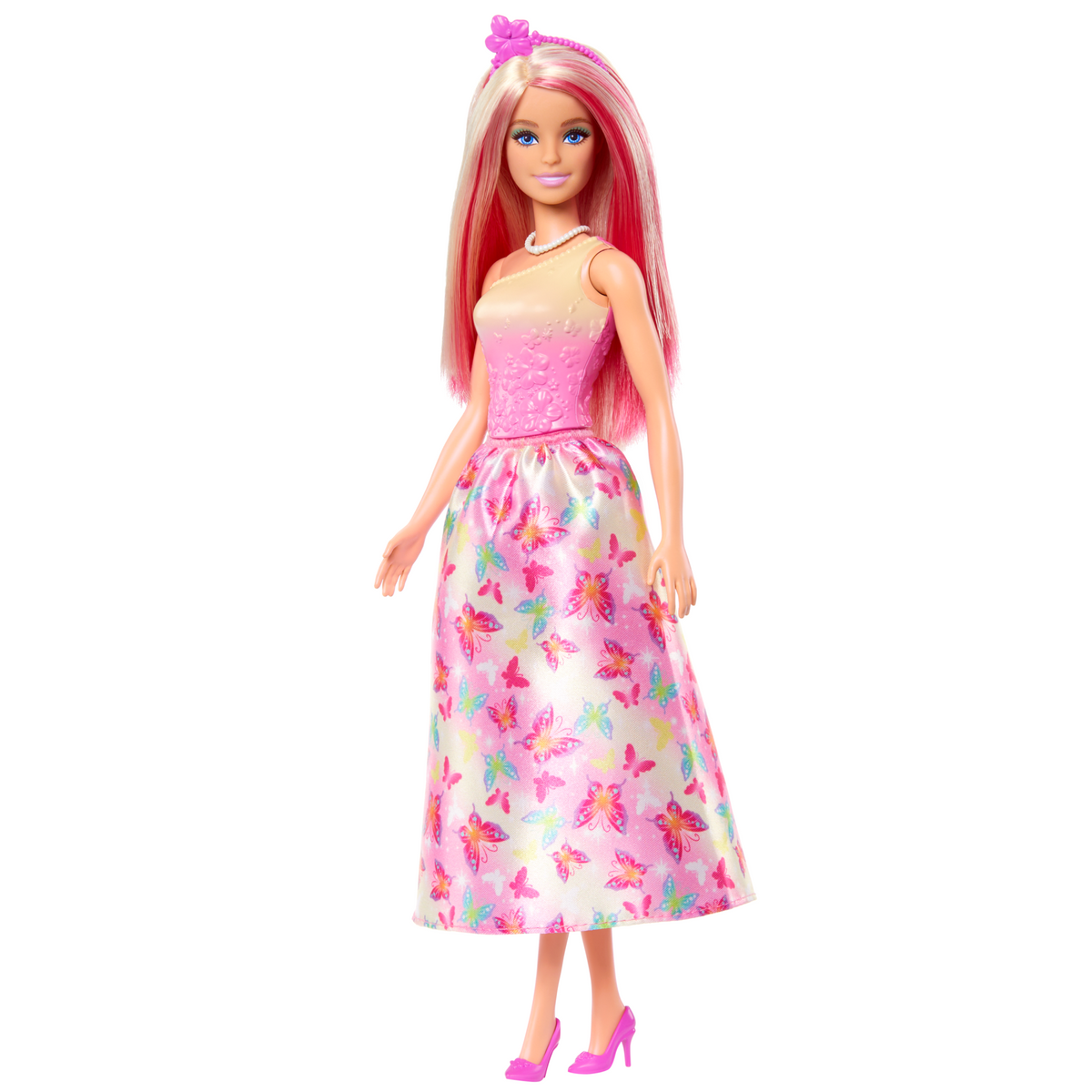 Barbie Fantasía Muñeca Doncella Vestido de Ensueño Rosa