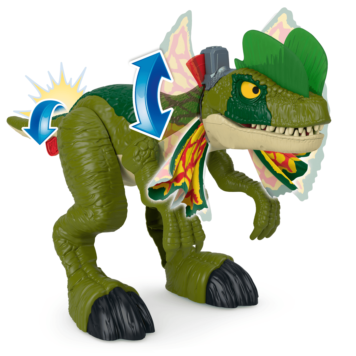 Imaginext Jurassic World Dinossauro de Brinquedo Dilophosaurus