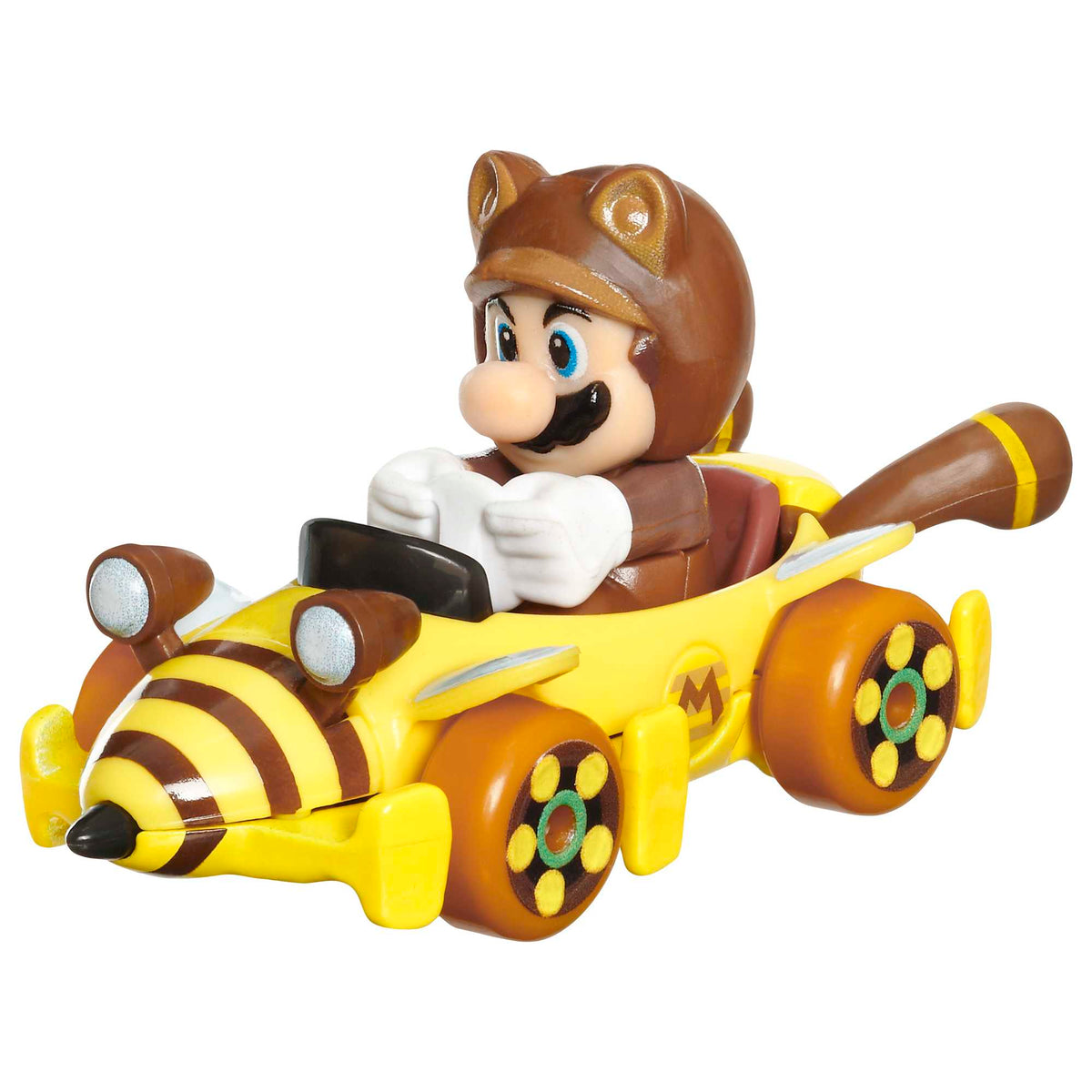 Hot Wheels Mario Kart Vehículo de Juguete Tanooki Mario Bumble V