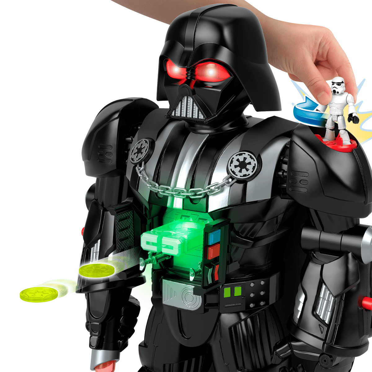 Imaginext Star Wars Figura de Acción Darth Vader Bot
