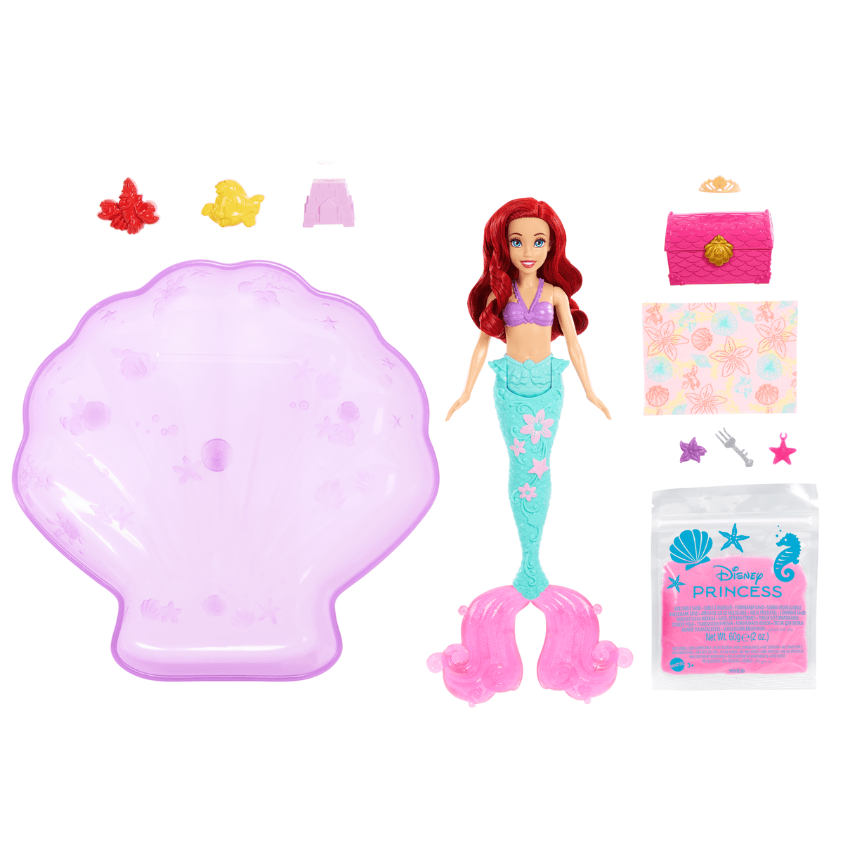 Disney Princesa Conjunto de Brinquedo Ariel Aventuras na piscina