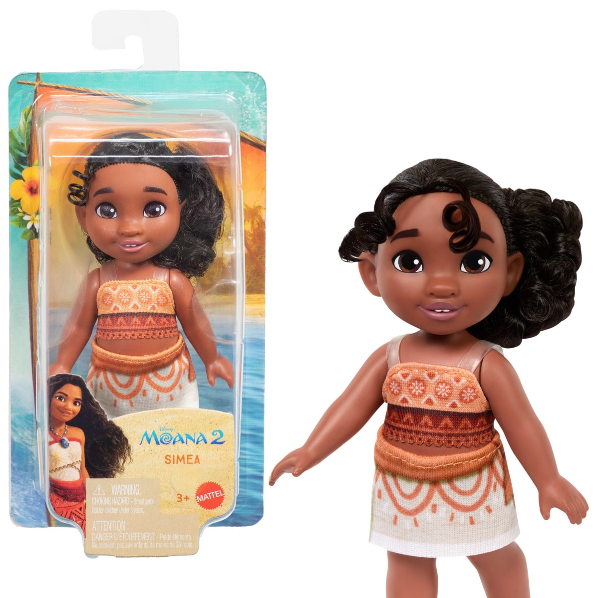 Disney Moana 2 Simea Fashion Doll With Anklet Accessory & Removable Outfit, Inspired By The Movie