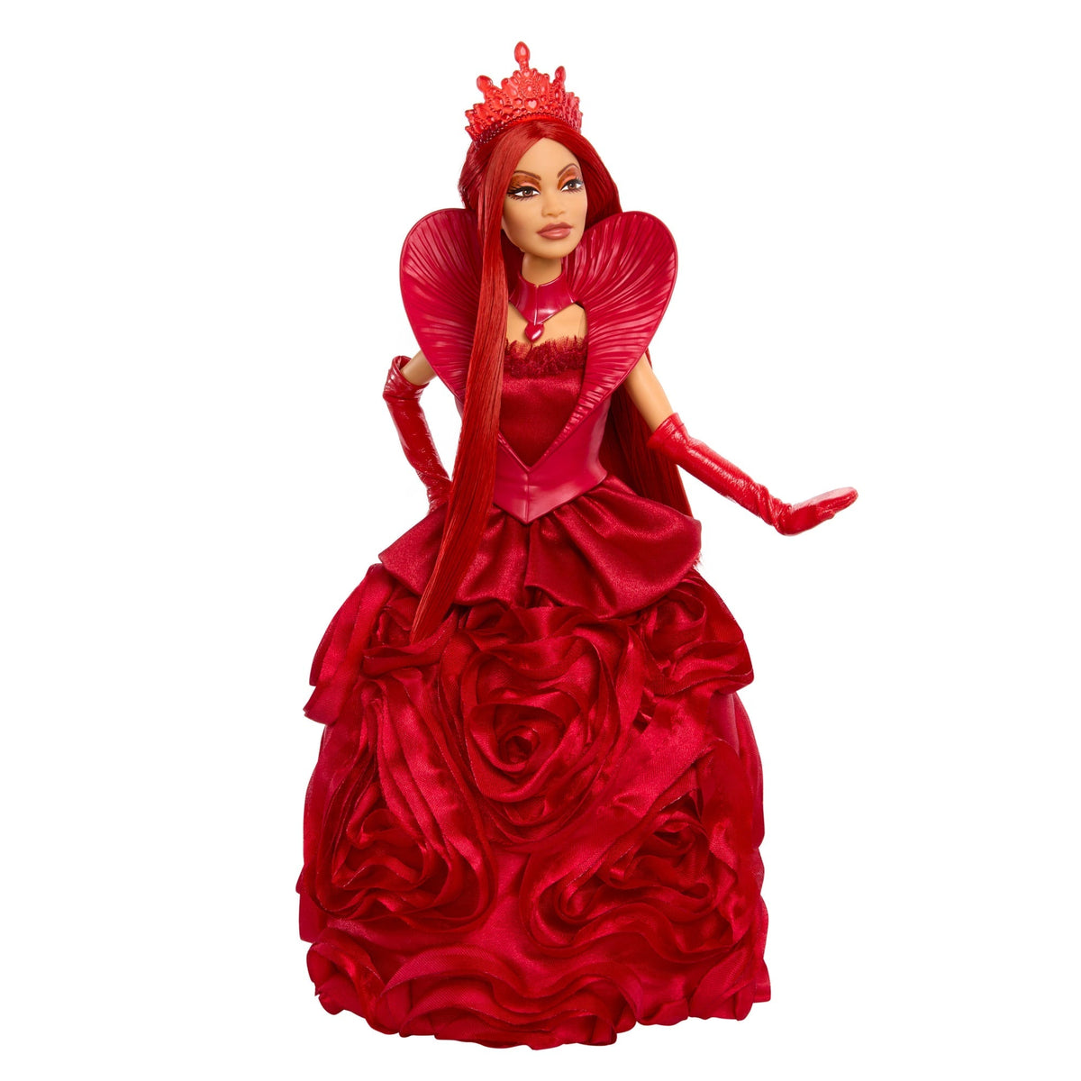 Disney Descendants: The Rise Of Red Queen Of Hearts Fashion Doll With Movie-Inspired Royal Rose Gown & Accessories