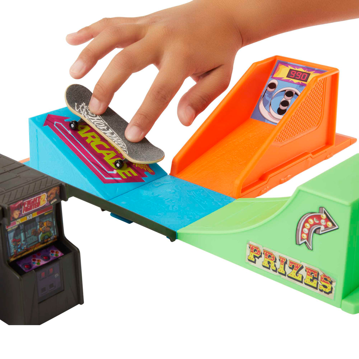 Hot Wheels Skate Pista de Brinquedo Set Arcade