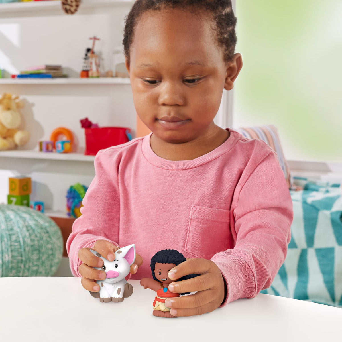 Fisher-Price Little People Princesses Disney Moana et Pua, 2 Fig.